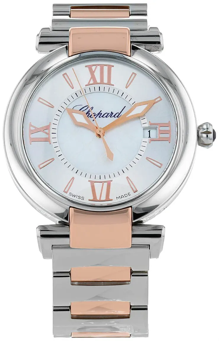Chopard Imperiale 8532 36mm 18k rose gold and steel Mother-of-pearl