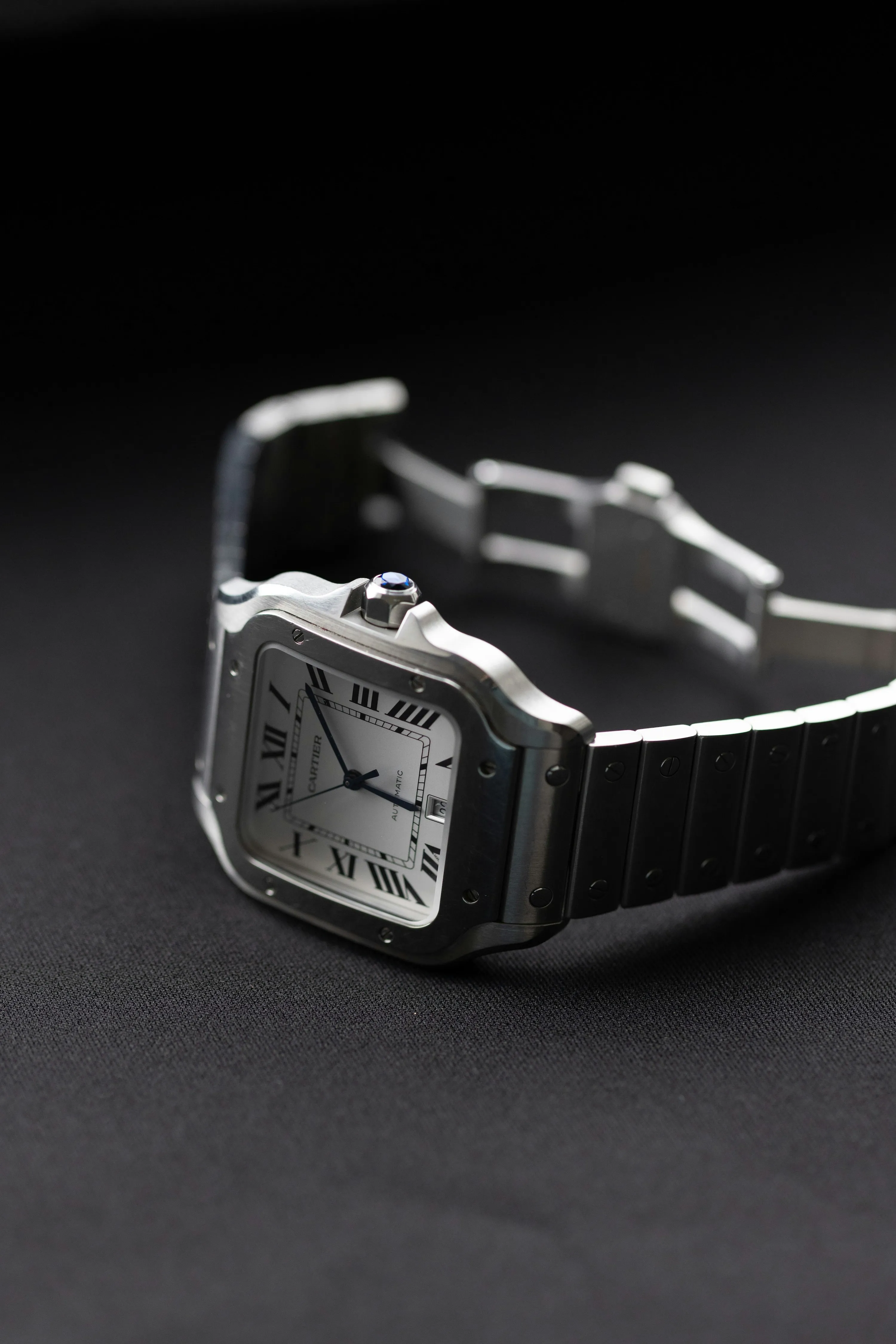 Cartier Santos de Cartier WSSA0018 39mm Stainless steel Silver 21