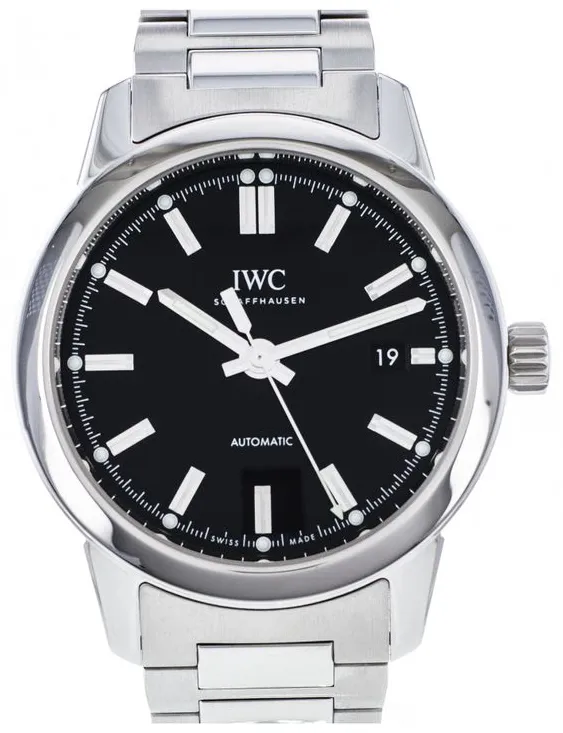 IWC Ingenieur IW357002 40mm Stainless steel Black