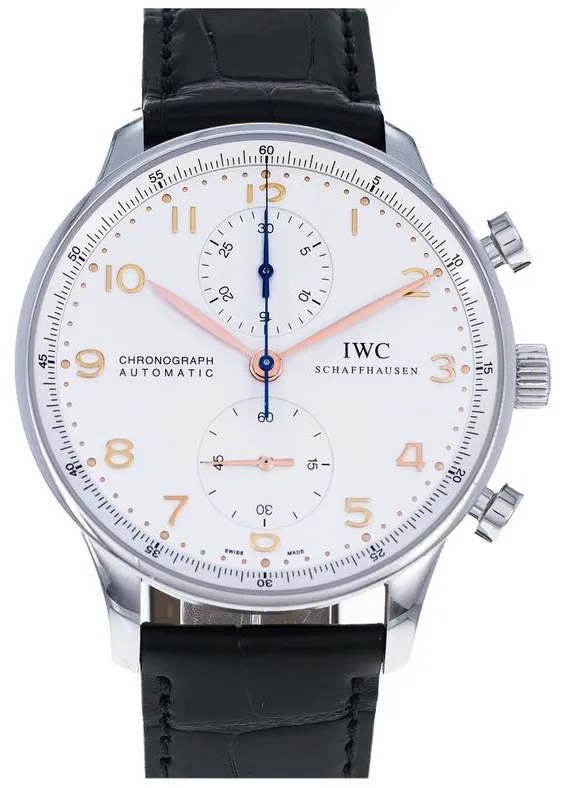 IWC Portugieser IW371401 41mm Stainless steel Opalin