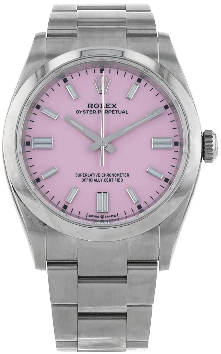 Rolex Oyster Perpetual 126000-0008 36mm Stainless steel Rose