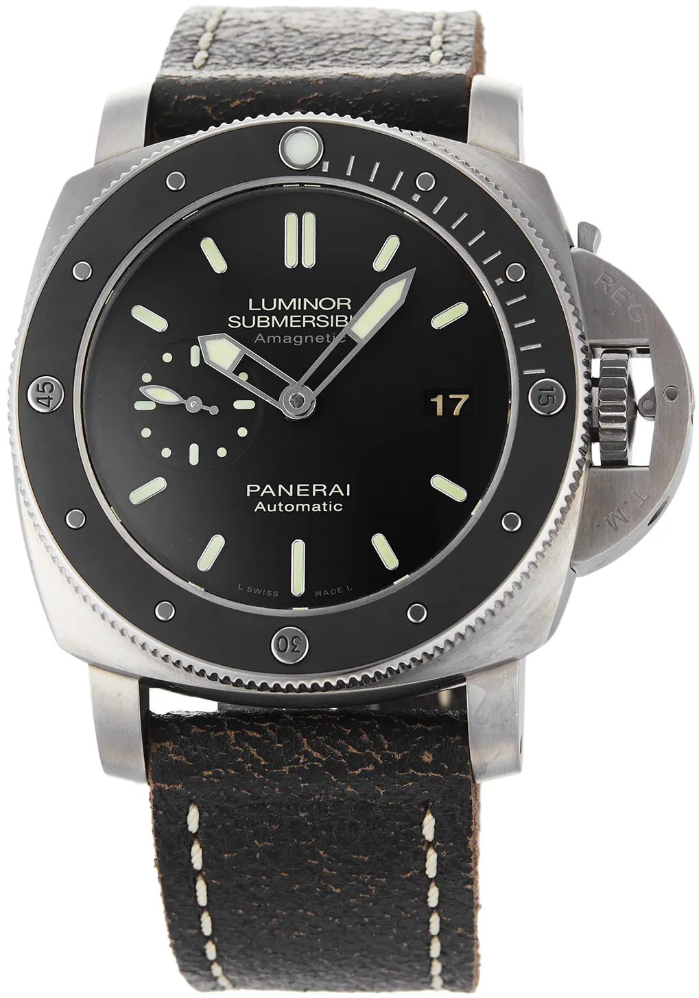 Panerai Submersible PAM 00389 47mm Titanium Black