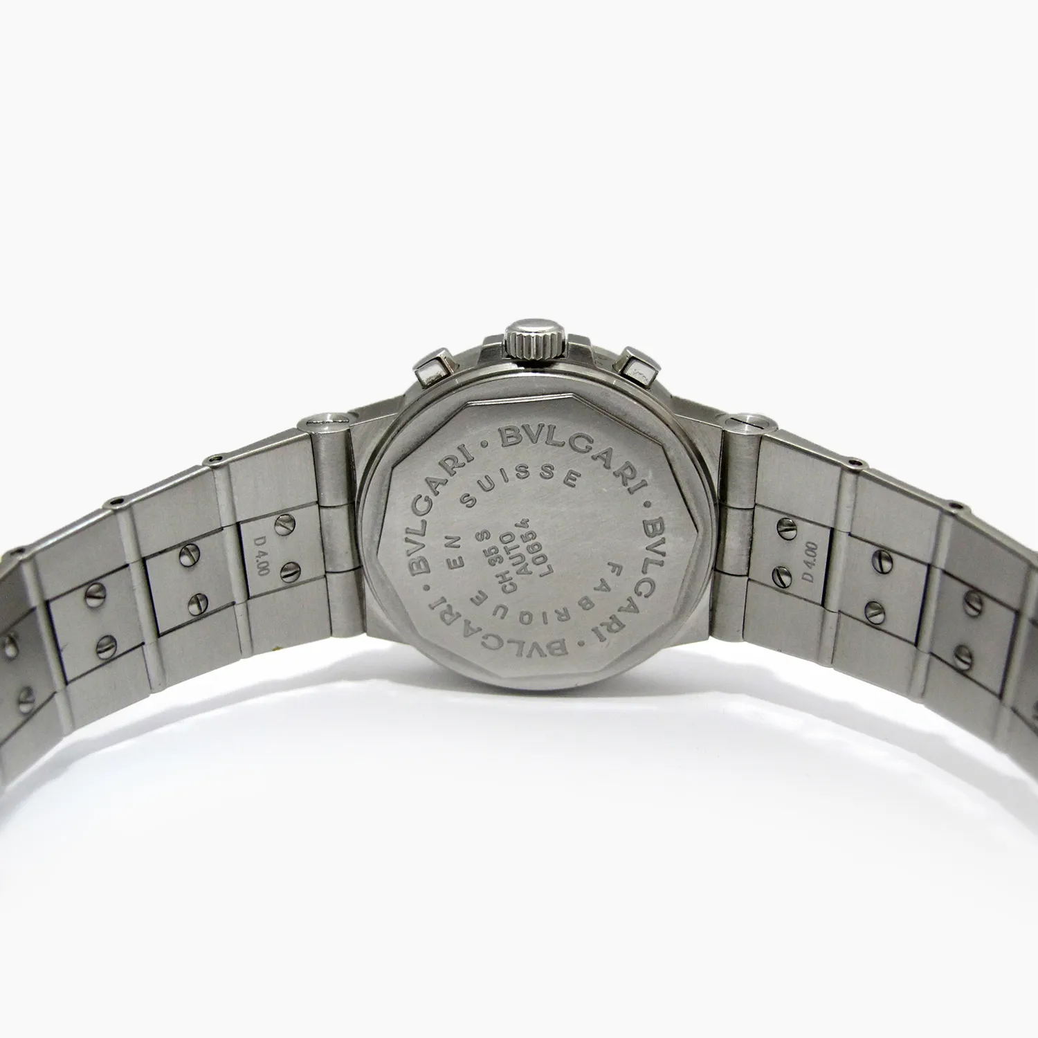 Bulgari Diagono CH 35 S 35mm Stainless steel 3