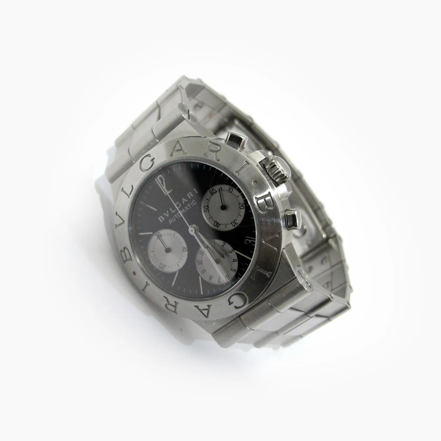 Bulgari Diagono CH 35 S 35mm Stainless steel 4