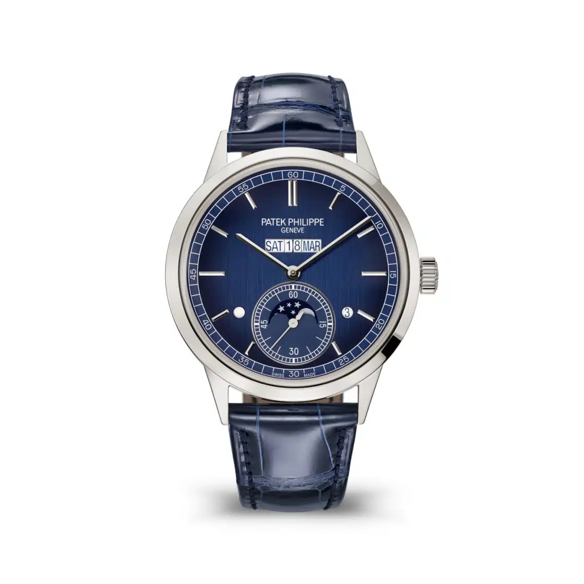 Patek Philippe Perpetual Calendar 5236P-001 Yellow gold Blue