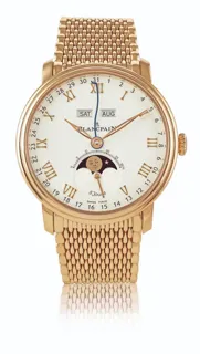 Blancpain Villeret 6639-3642-MMB Red gold White