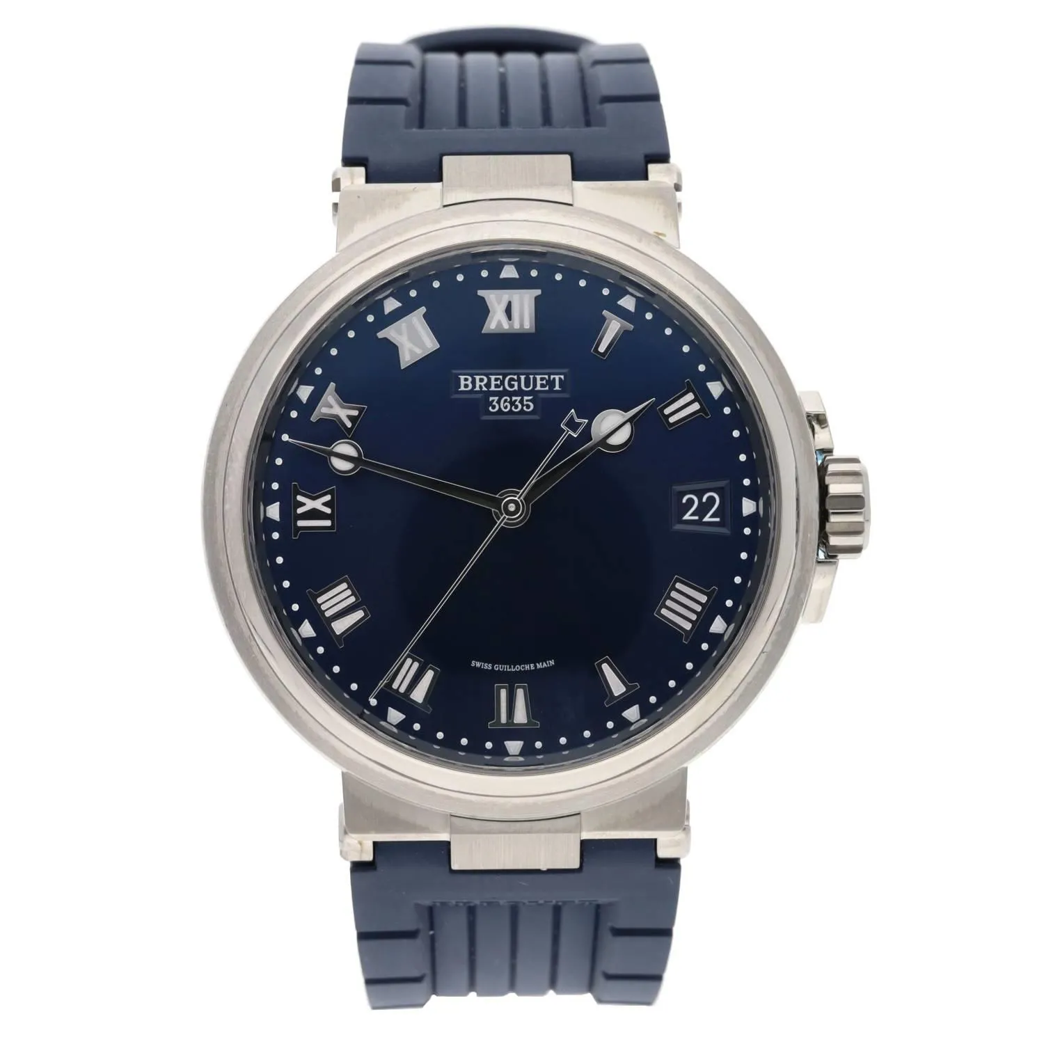 Breguet Marine 5517 40mm Titanium Blue