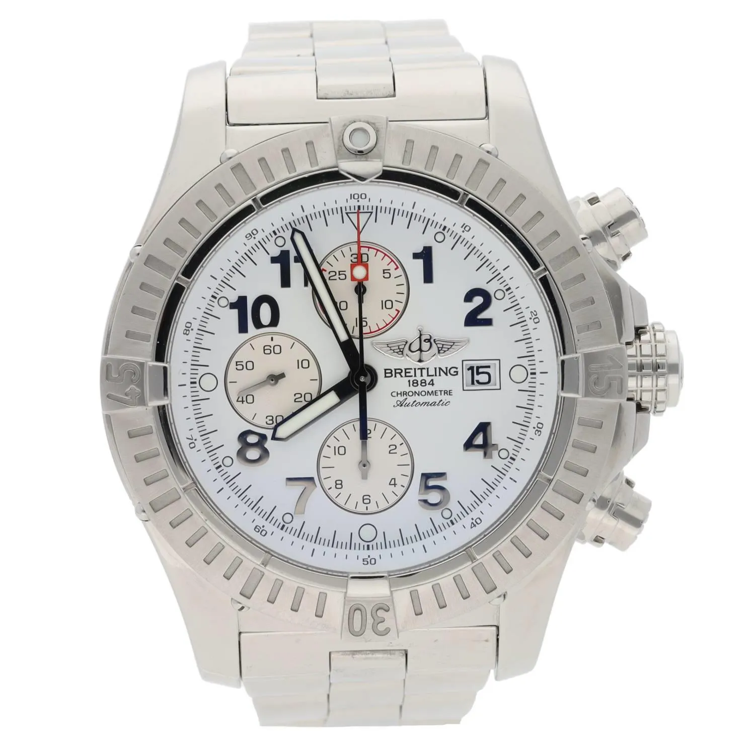 Breitling Avenger A13370 48mm Stainless steel White