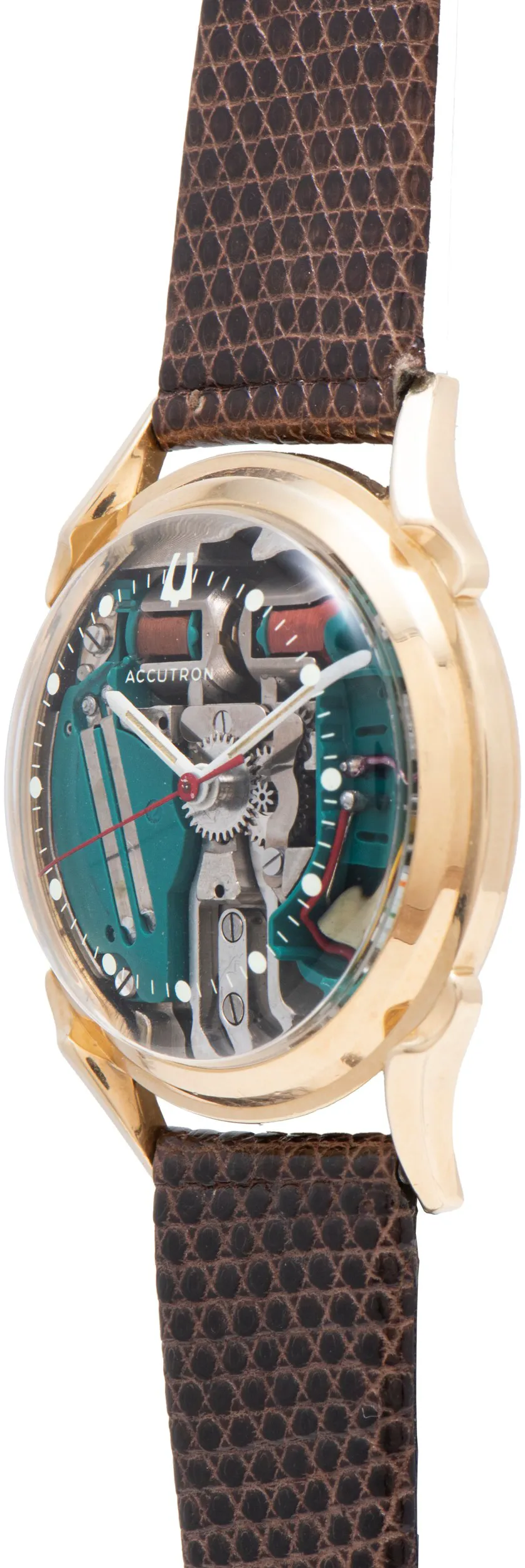 Bulova Acutron Spaceview 33mm Yellow gold Exotic 3