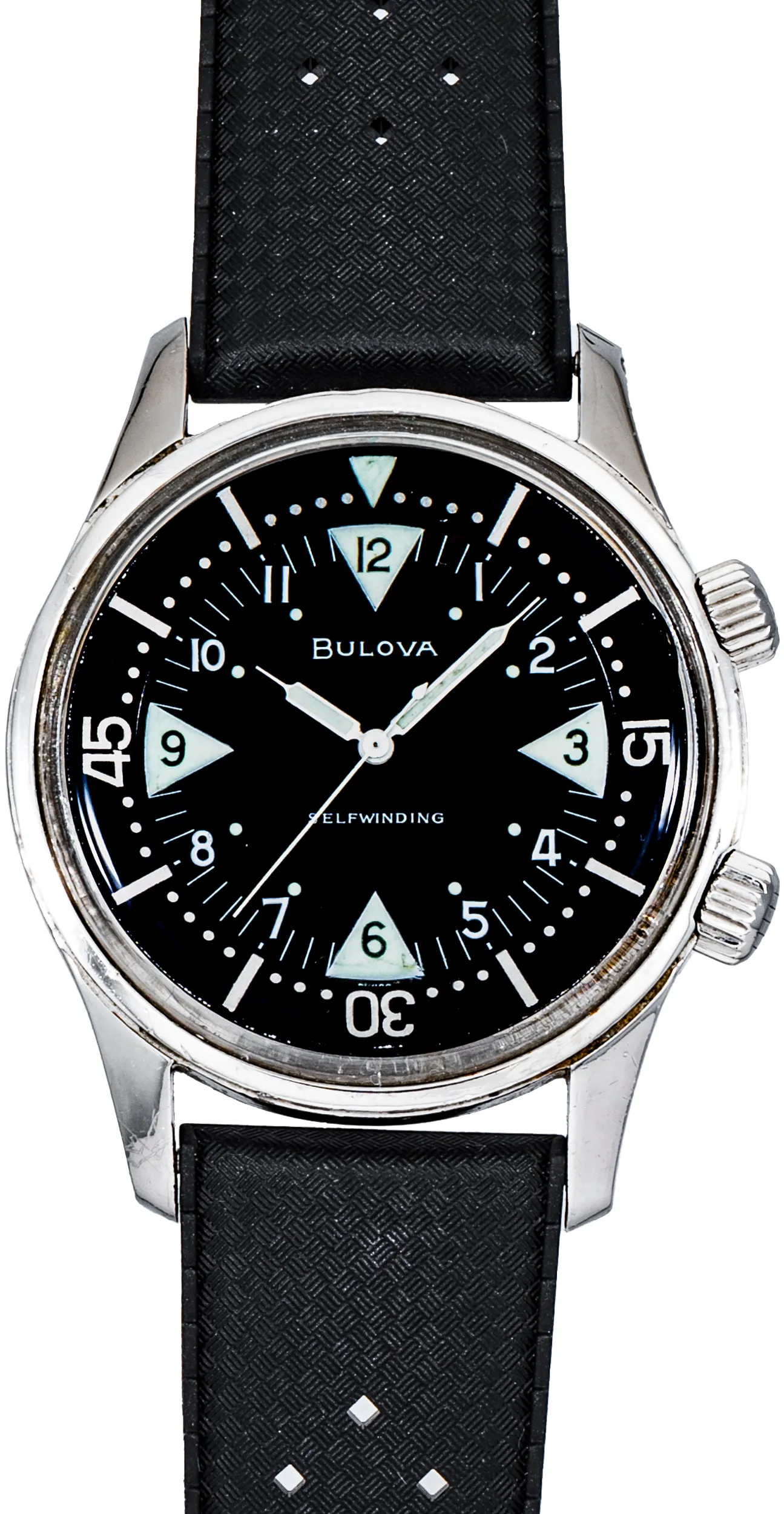 Bulova Super Compressor 42mm Stainless steel Black