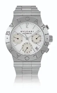 Bulgari Diagono CH 35 S Stainless steel