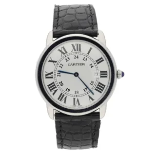 Cartier Ronde Solo 2934 Stainless steel Silver