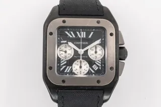 Cartier Santos 100 3104 Titanium and Stainless steel