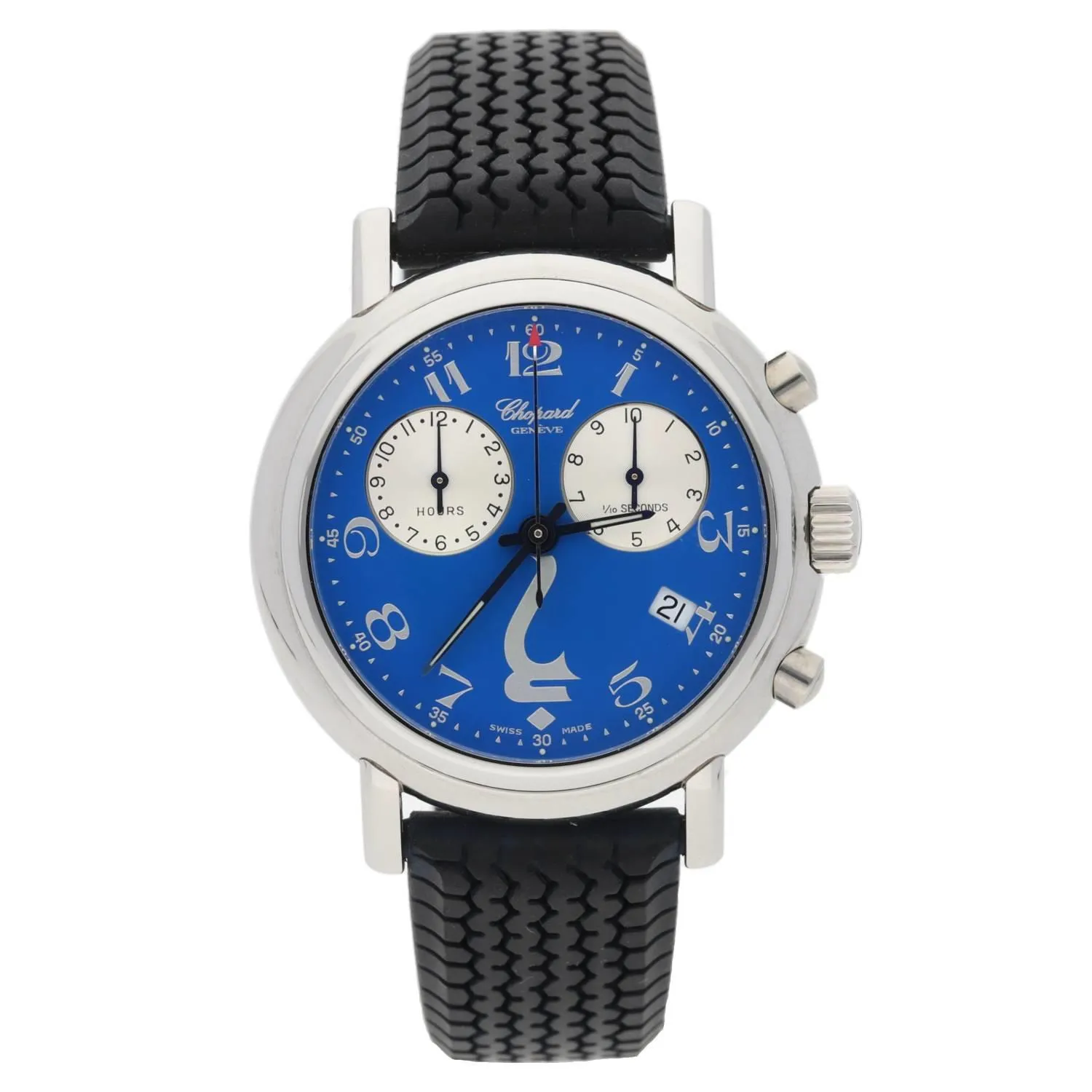 Chopard Mille Miglia 8271 38mm Stainless steel Blue