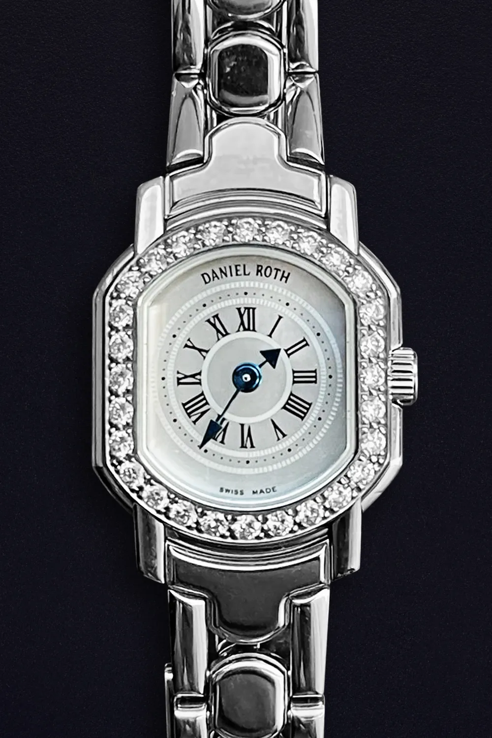 Daniel Roth 528.ST 26mm Stainless steel and Diamond White Mother of Pearl