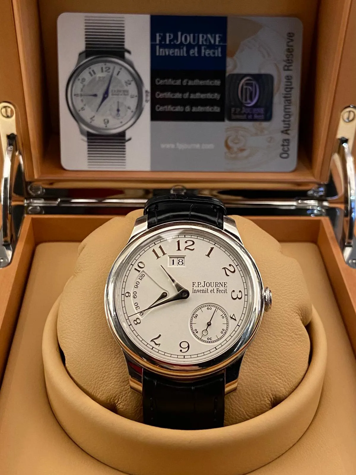 F.P. Journe Octa Automatique Reserve AR 40mm Platinum Silver 4