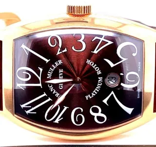 Franck Muller Cintree Curvex 8880 SC DT Rose gold Brown