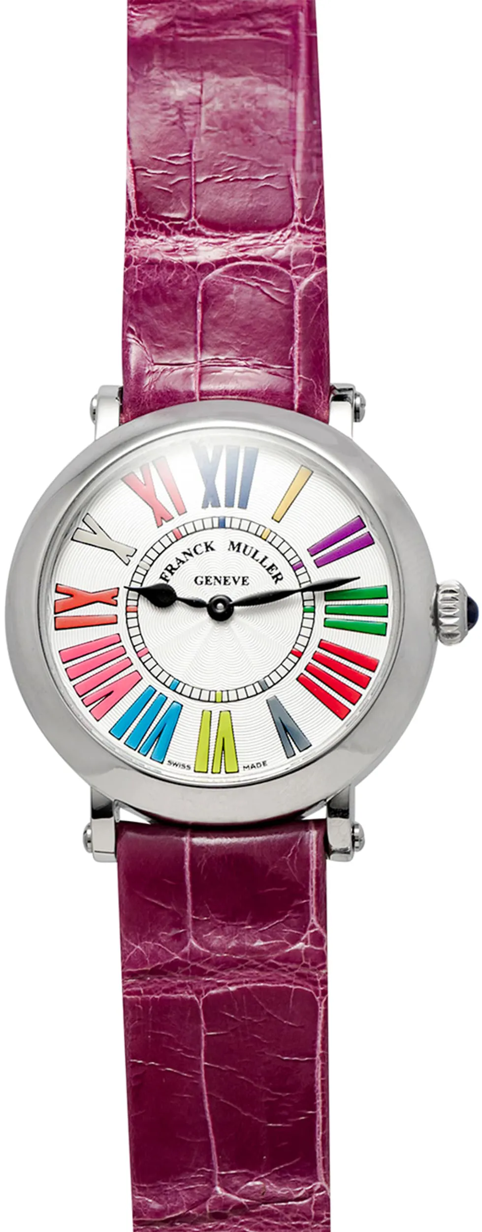 Franck Muller Cintree Curvex Color Dreams 36mm Stainless steel Silver