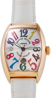 Franck Muller Cintree Curvex Color Dreams 8880 39mm Rose gold White