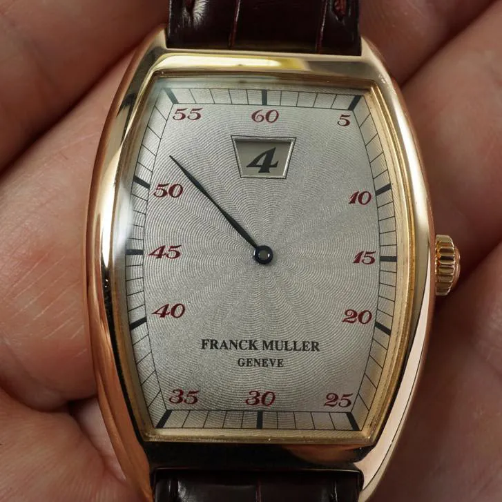 Franck Muller Curvex 2852 HS 43mm Rose gold Silver