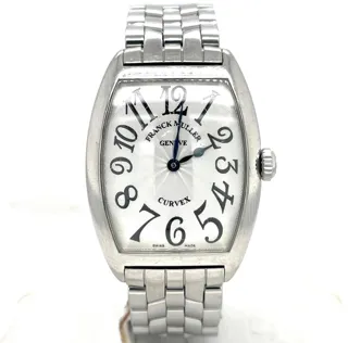 Franck Muller Curvex 7502 QZ Stainless steel Silver