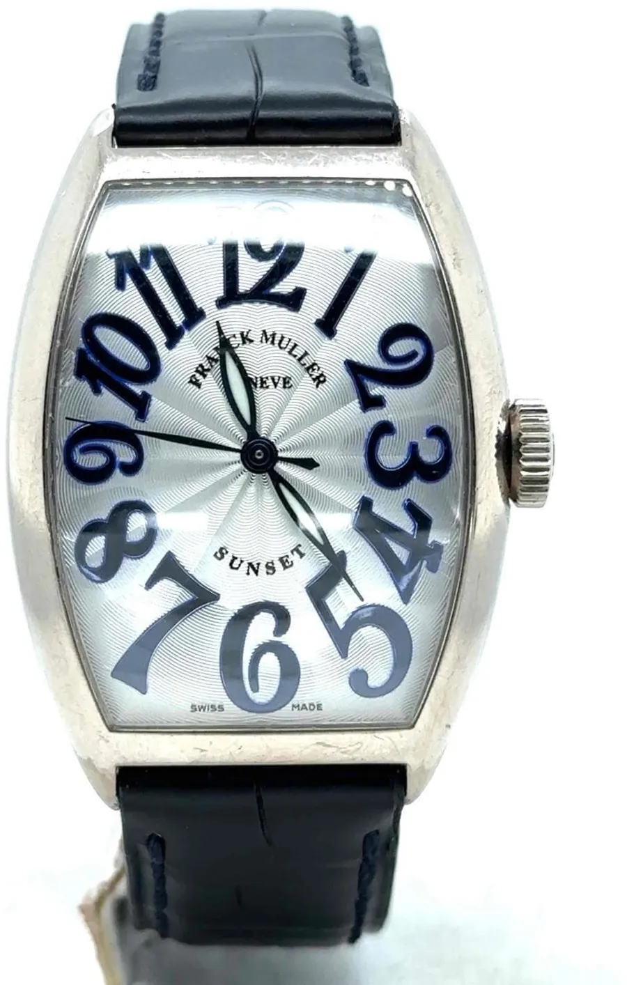 Franck Muller Curvex 5850 SC SUNSET 33mm White gold Silver