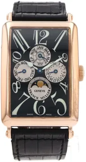 Franck Muller Long Island 1200 QP Rose gold Black