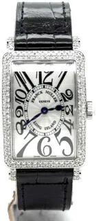 Franck Muller Long Island 902 QZ D White gold Silver