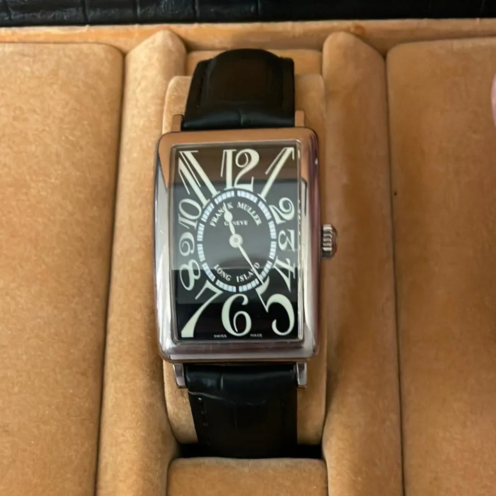 Franck Muller Long Island 952 QZ 36.5mm White gold Black