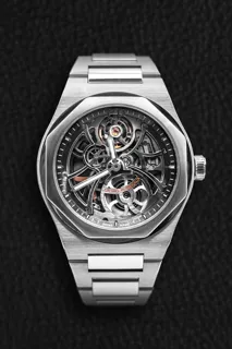 Girard-Perregaux Laureato Skeleton 81015-11-001-11A Stainless steel Skelotonized anthracite