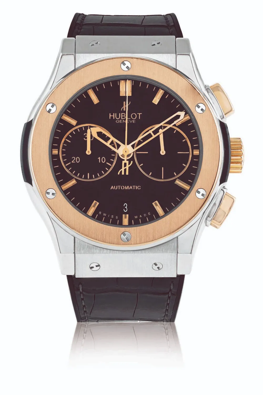 Hublot Classic Fusion 521.NO.1181.LR 45mm Rose gold and Titanium Black