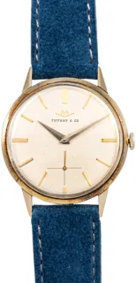 Movado Dress Watch for Tiffany & Co. 40990227/AS04738 Yellow gold Silver