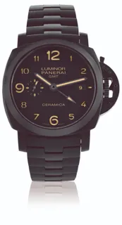 Panerai Luminor 1950 3 Days GMT Automa PAM 01438 Titanium Black