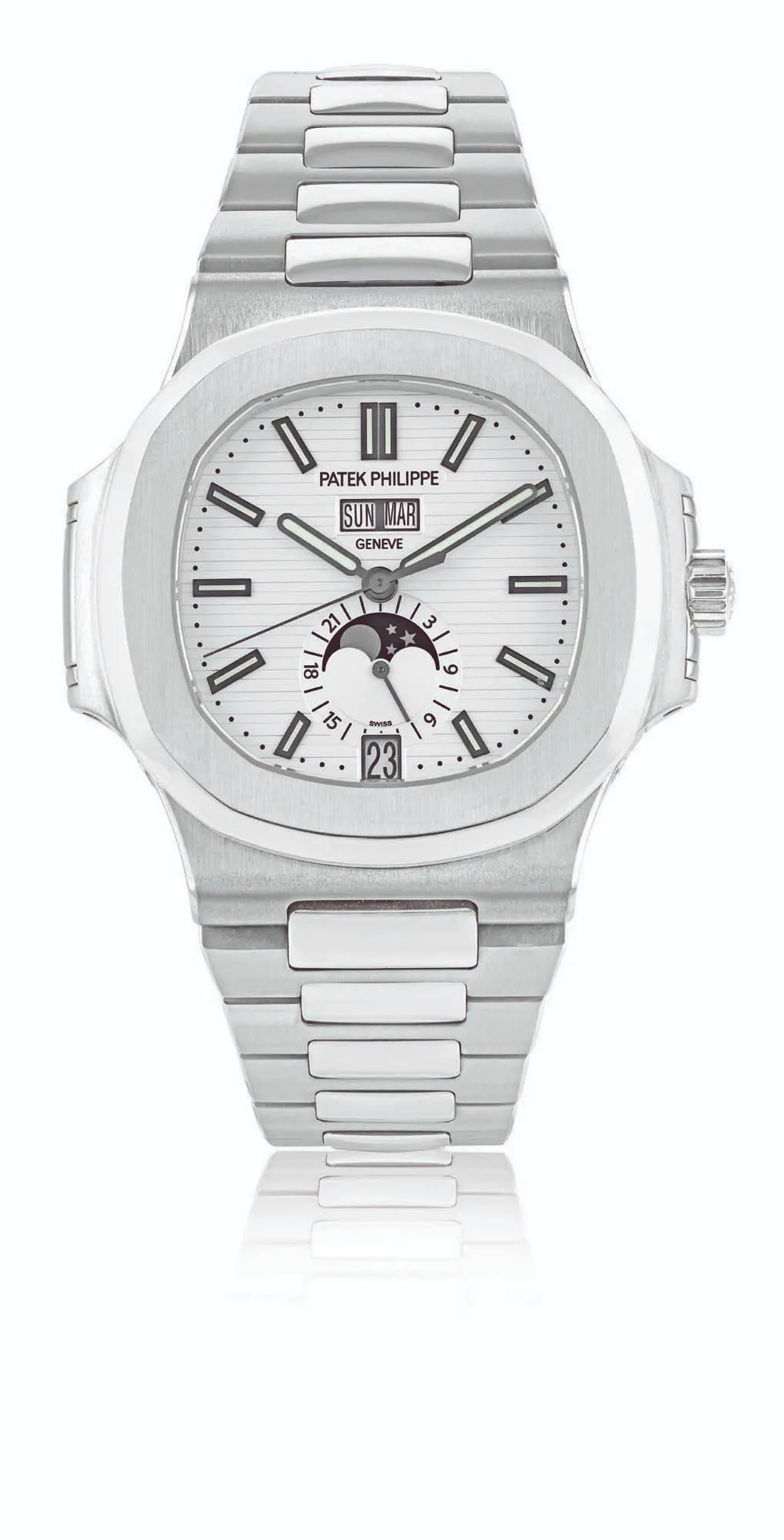 Patek Philippe Nautilus 5726/1A-010 40mm Stainless steel White