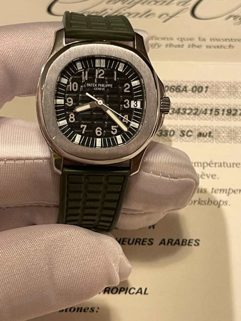 Patek Philippe Aquanaut 5066A-001 Stainless steel Black 5