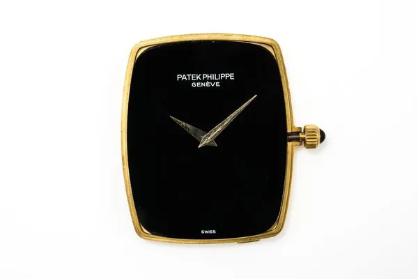 Patek Philippe Ellipse 3739 30mm 18k gold Onyx 6