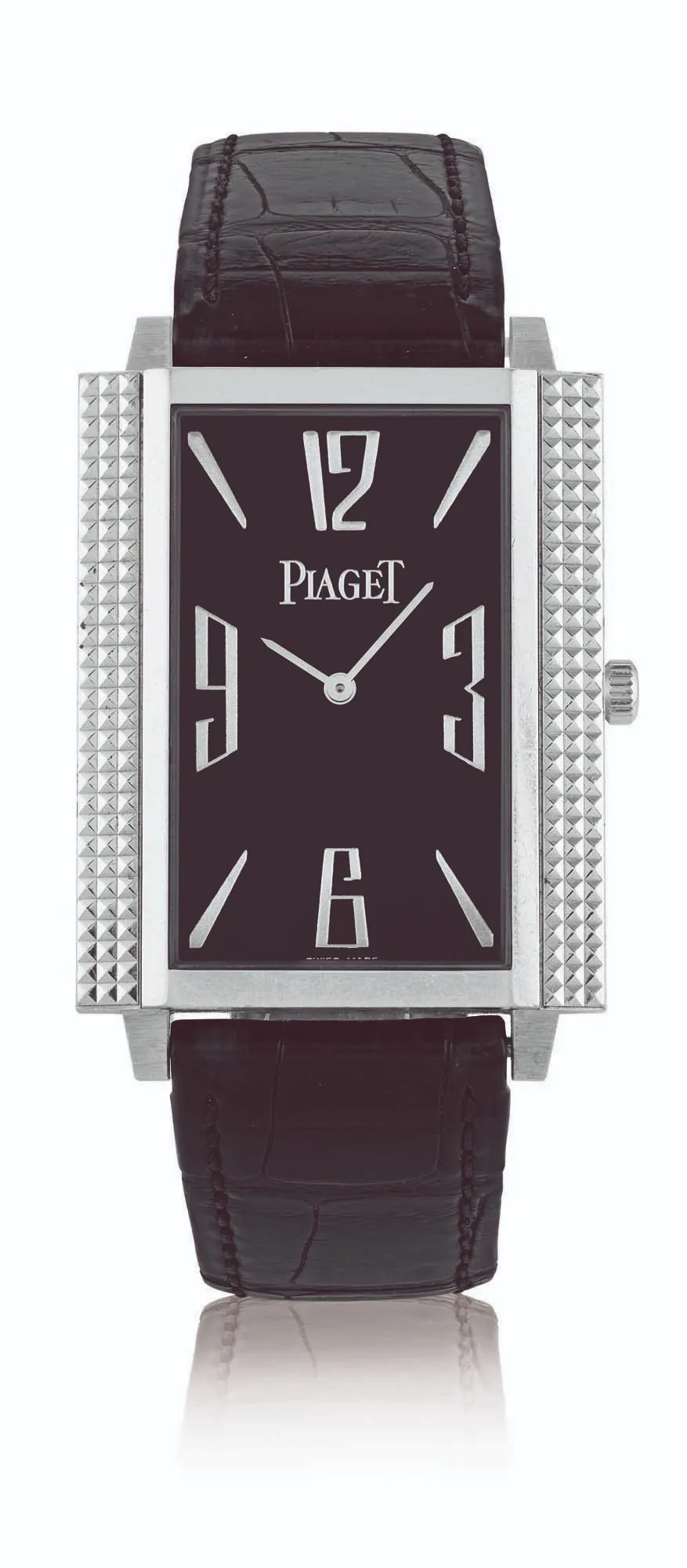 Piaget 90300 28mm White gold Black