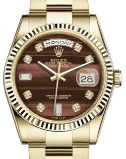 Rolex Day-Date 36 118238 Yellow gold Bull's Eye