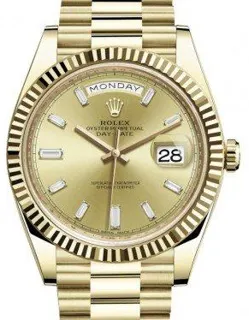 Rolex Day-Date 40 228238 Yellow gold Champagne