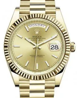 Rolex Day-Date 228238-CHPSP Yellow gold Champagne