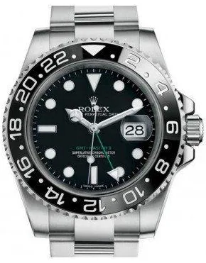 Rolex GMT-Master II 116710LN 40mm Stainless steel Black