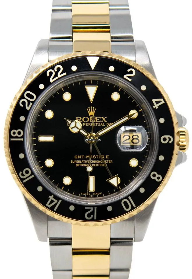 Rolex GMT-Master II 116713LN 40mm Yellow gold and Stainless steel