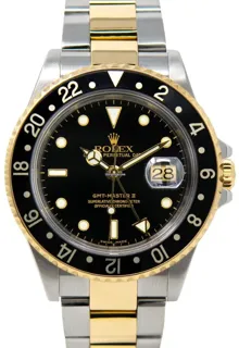 Rolex GMT-Master II 116713LN Yellow gold and Stainless steel Black