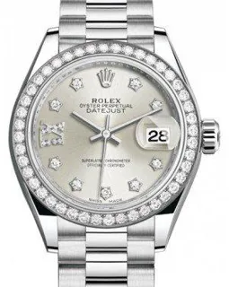 Rolex Lady-Datejust 279136RBR Platinum Blue