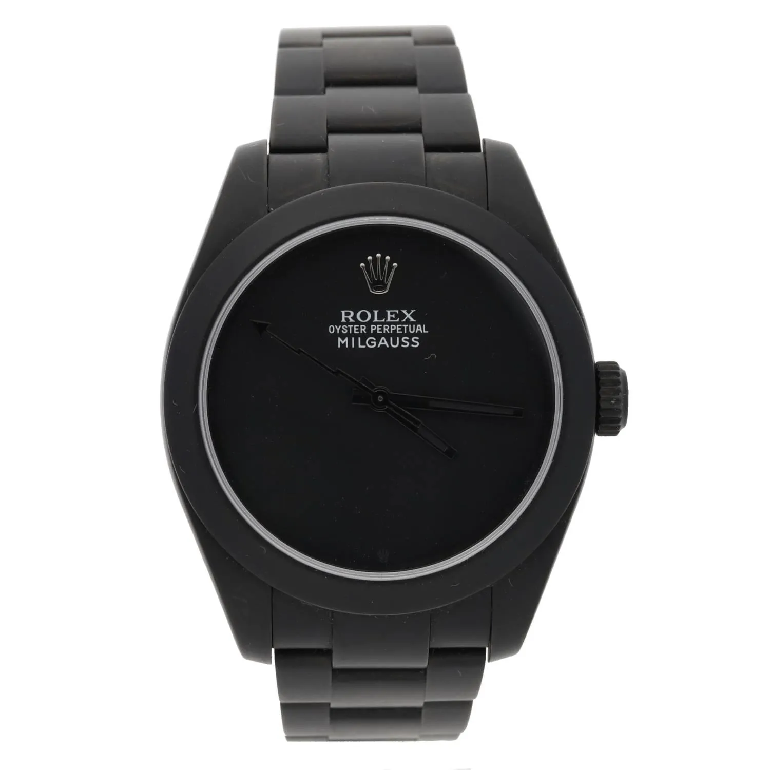 Rolex Milgauss 116400 40mm Black DLC