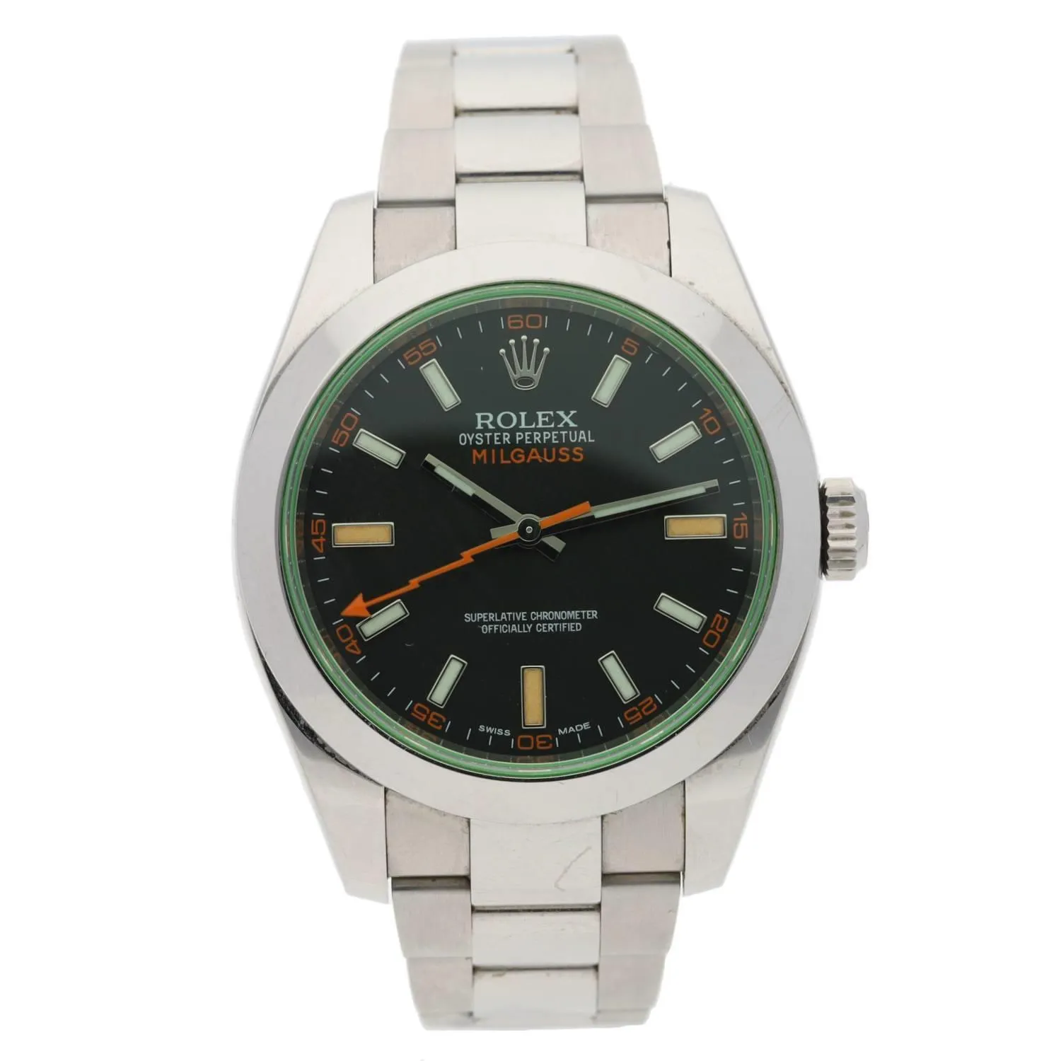 Rolex Milgauss 116400GV 40mm Stainless steel