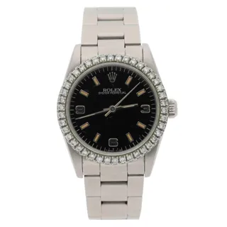 Rolex Oyster Perpetual 67480 Stainless steel Black