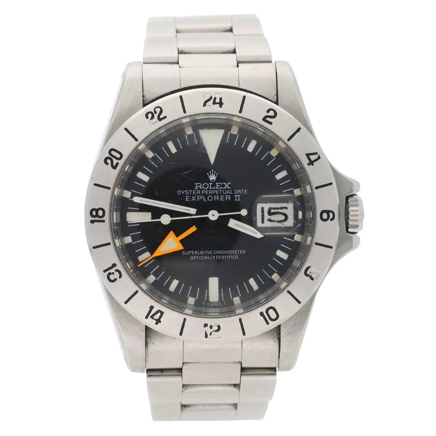 Rolex Explorer II 1655 42mm Stainless steel Black