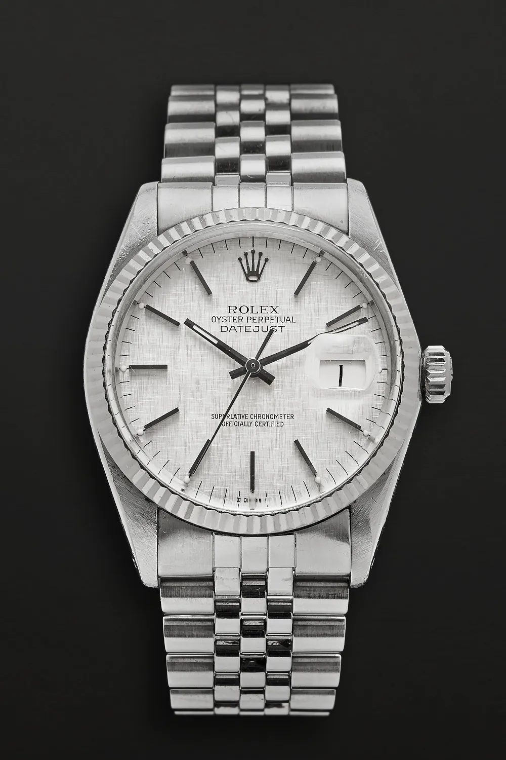 Rolex Datejust 36 16014 35.5mm Stainless steel and white gold White