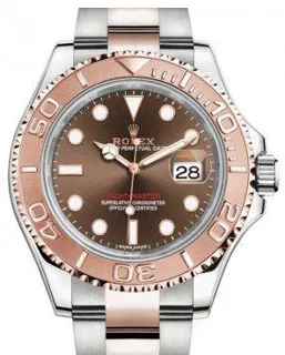 Rolex Yacht-Master 40 116621 Rose gold and Stainless steel Brown